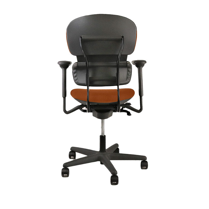 KI: Impulse Office Task Chair in Tan Leather - Refurbished