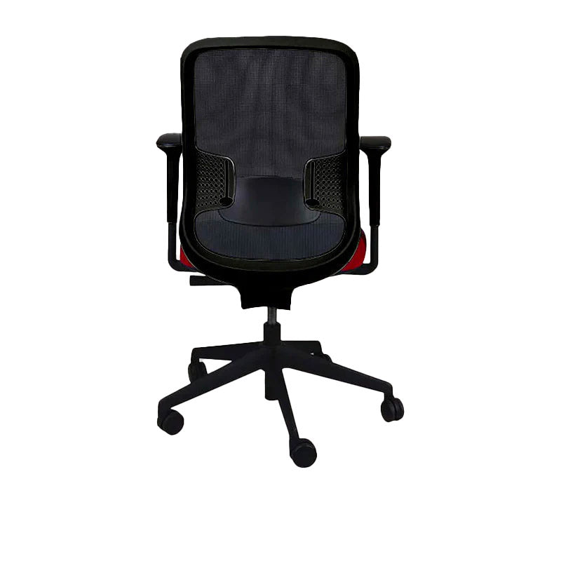 Orangebox: Do - Task Chair in Red Fabric - Refurbished