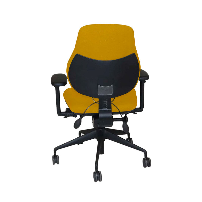 OrangeBox: Flo Office Chair in Yellow Fabric - Refurbished