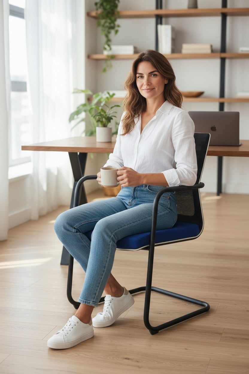 Orangebox: Silla auxiliar Workday Visitantes - Reacondicionado