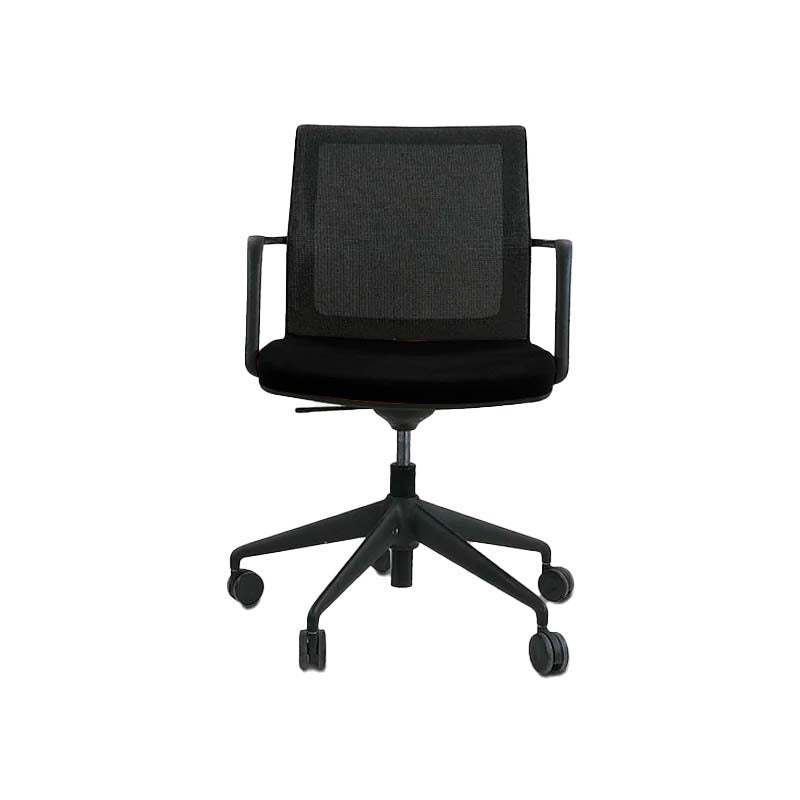 Orangebox: Workday Lite Work in Black Leather Task Chair - Refurbished