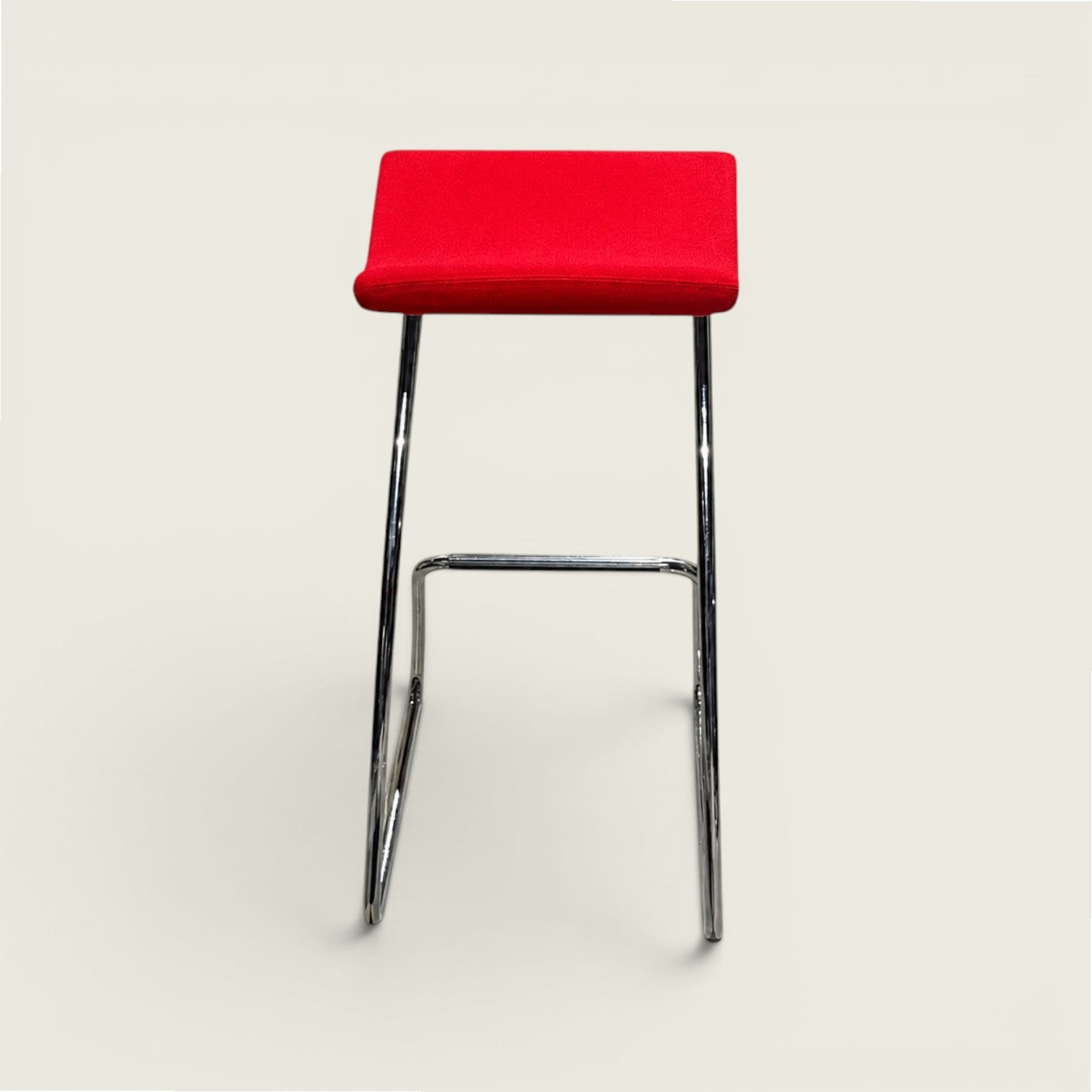 Orangebox: Perching Bar Stool in Red - Refurbished