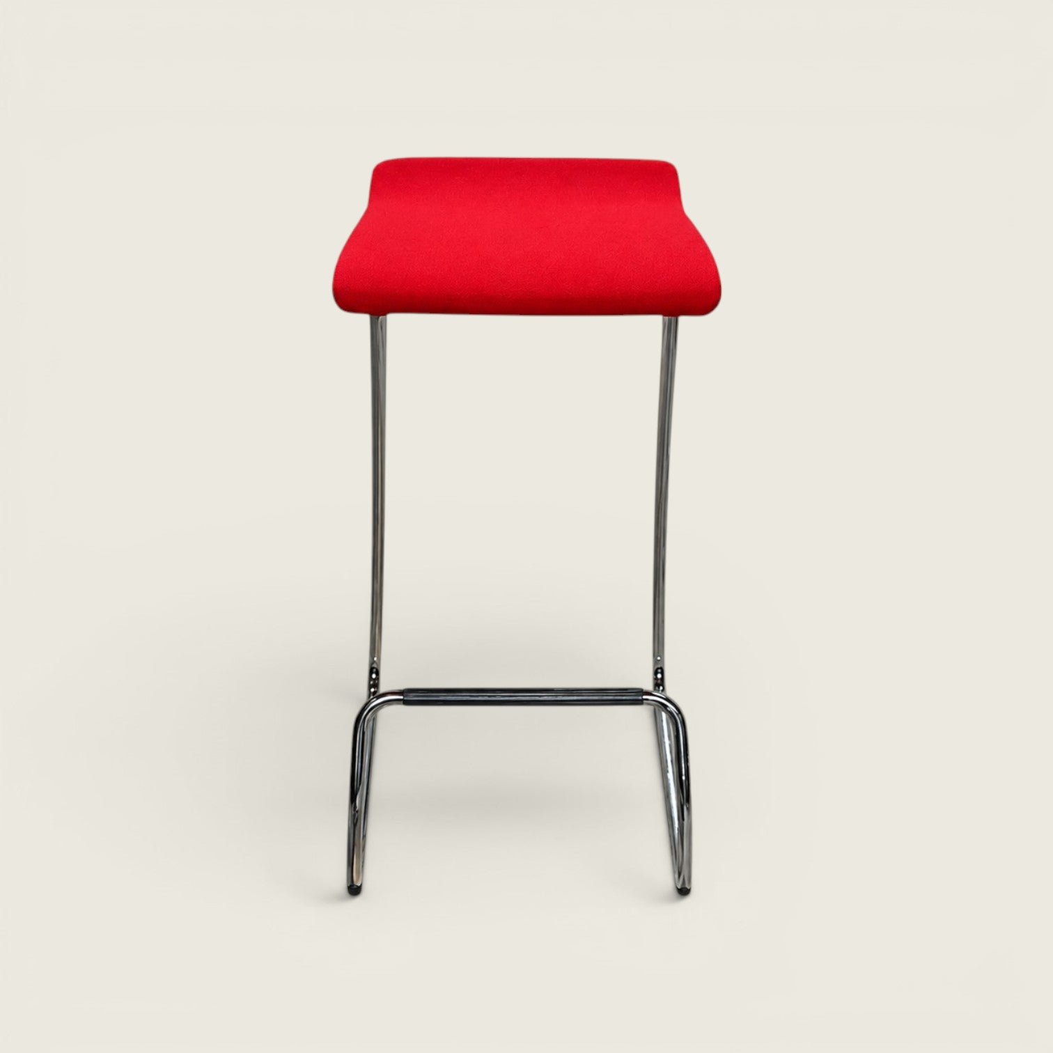 Orangebox: Perching Bar Stool in Red - Refurbished