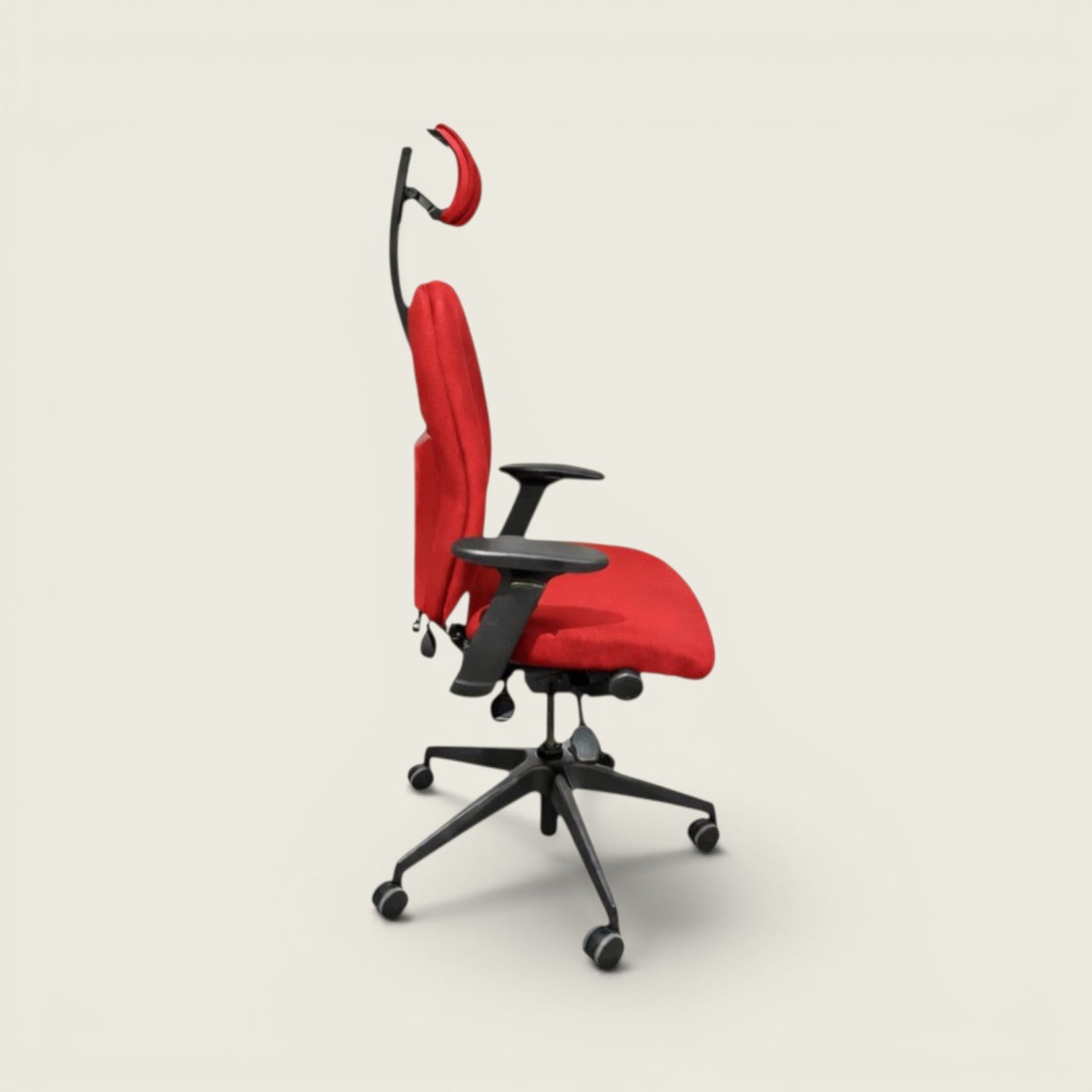 Posturite: Respaldo Alto Positiv Plus con Reposacabezas En Rojo - Reacondicionado