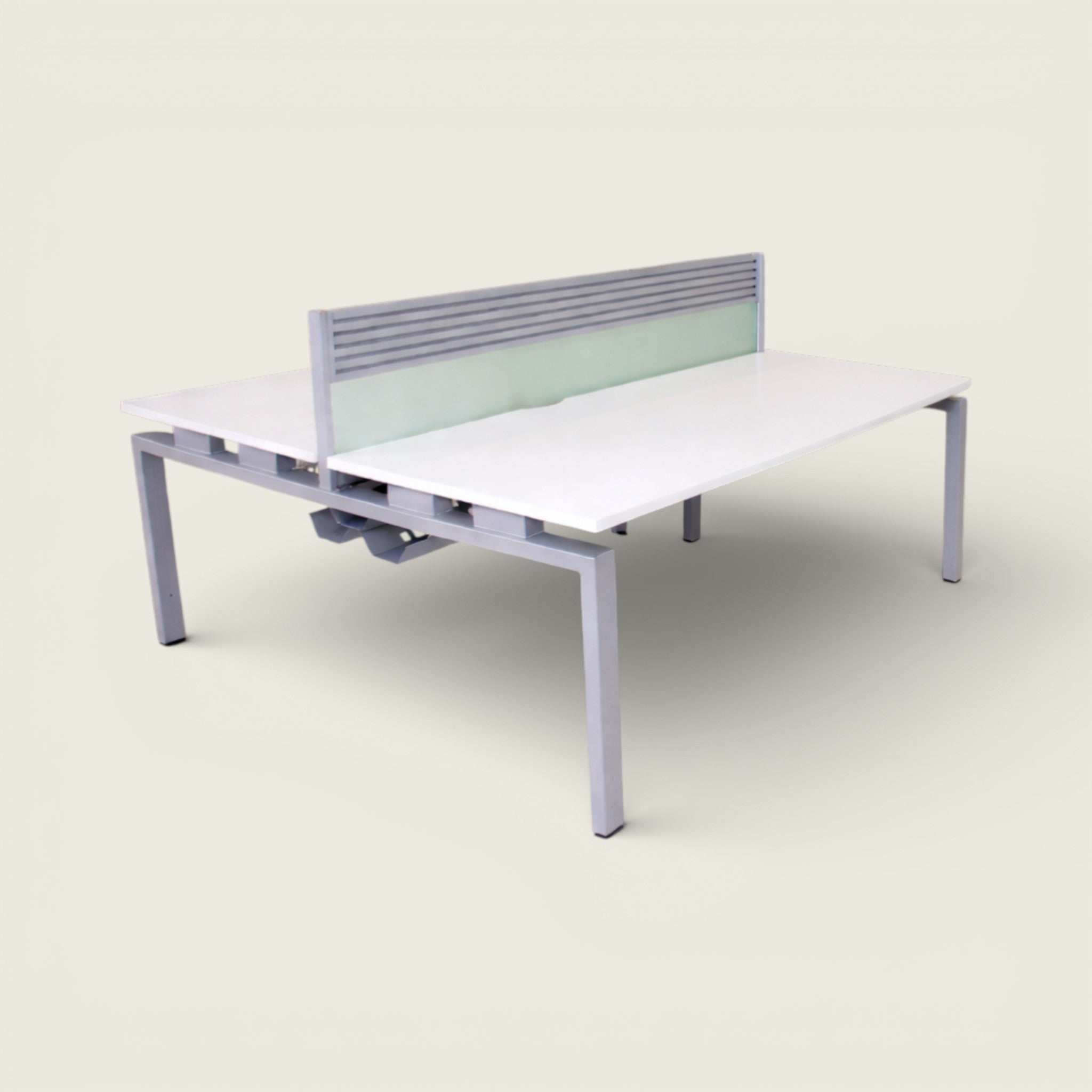 Silla Saxen Don't Task de tela amarilla - Reacondicionada