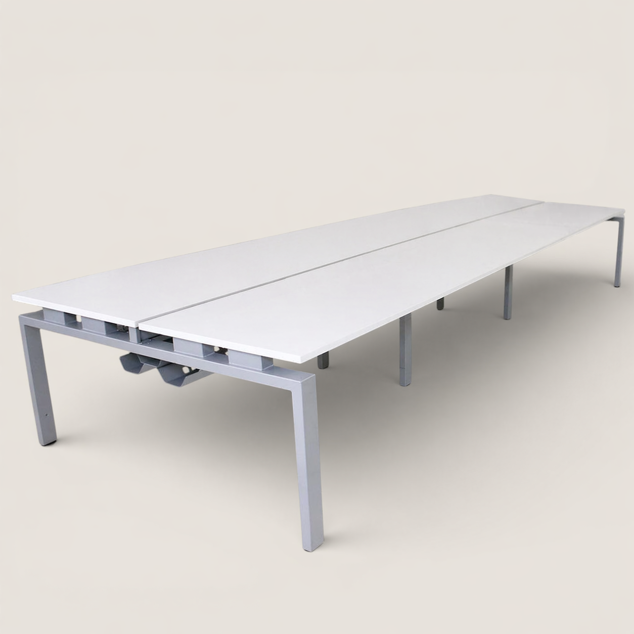 <tc>Senator</tc> Escritorio modular de 6 vías - Estación de trabajo de 4800 mm x 1600 mm - Reacondicionado