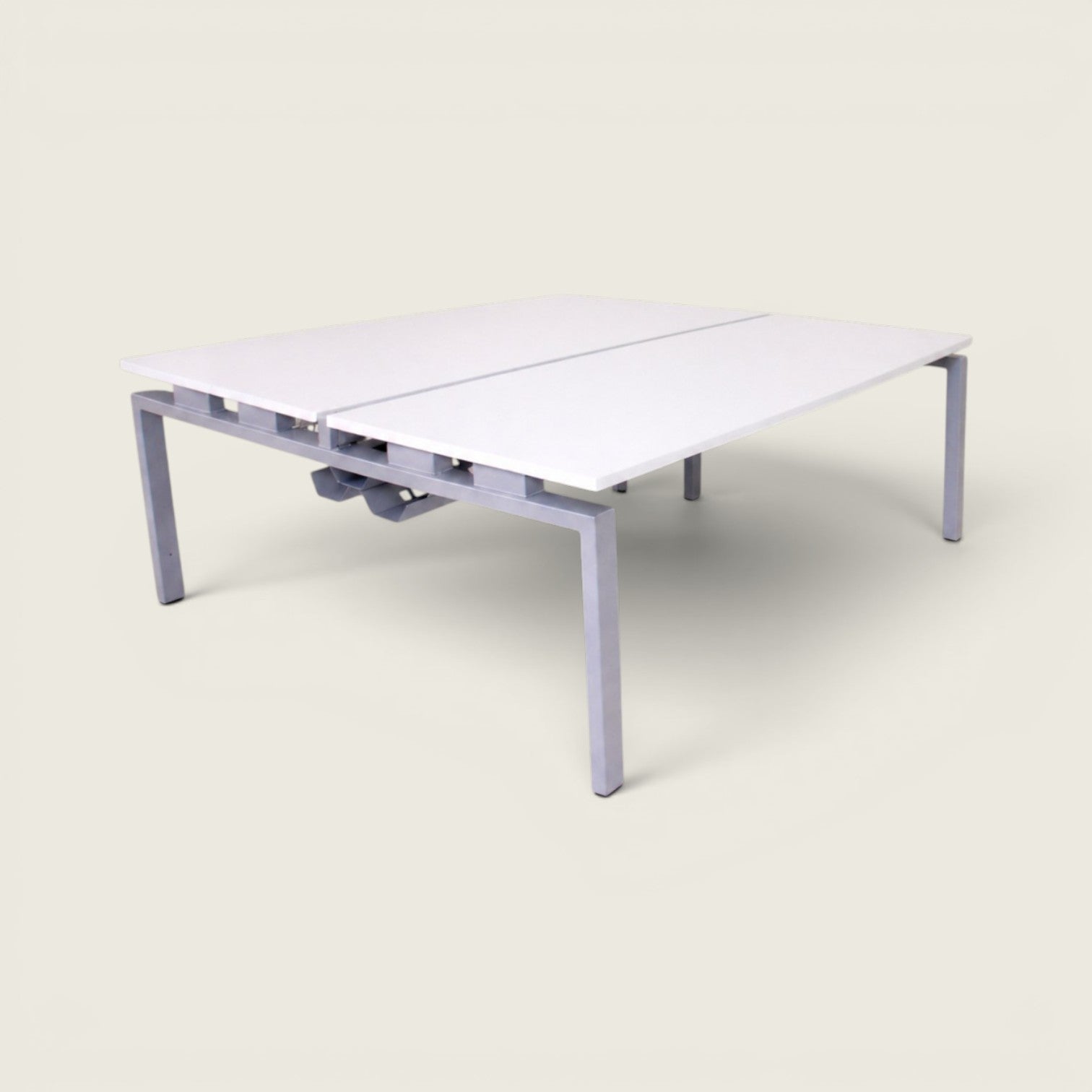 Senator Bench Desk 2 Way - 1200mm x 1600mm Workstation - Refurbished