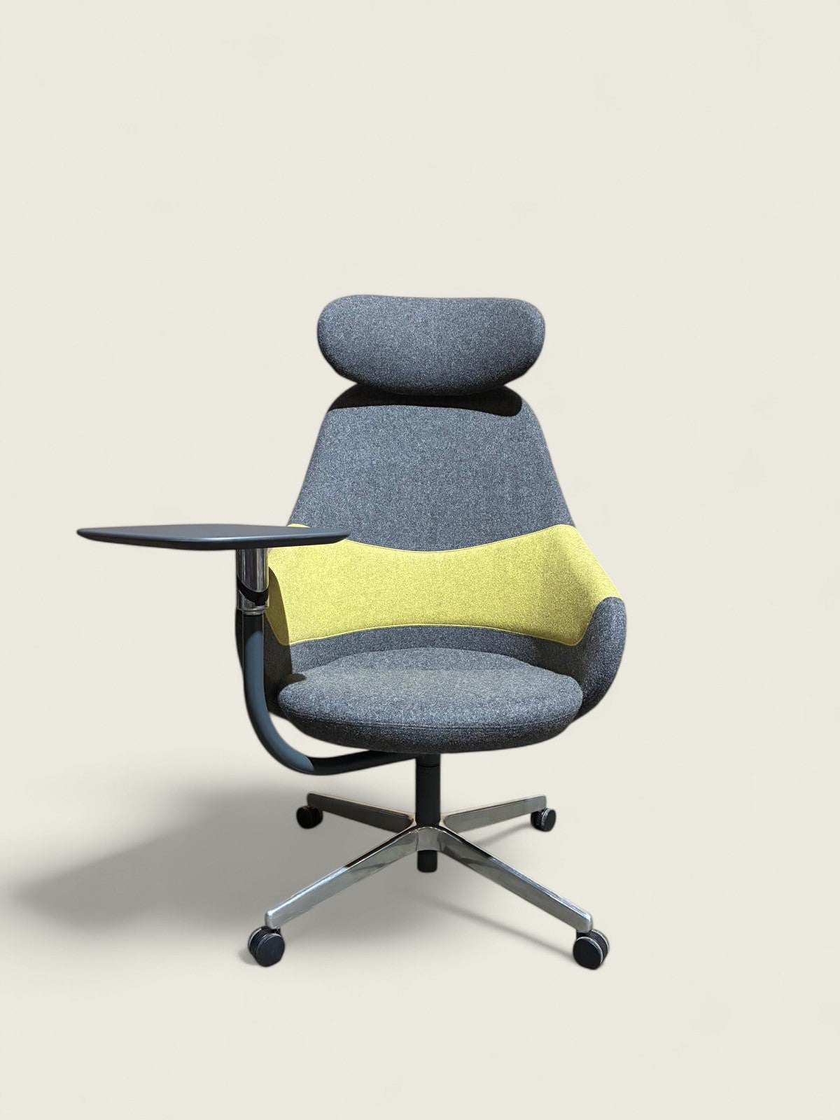 Senator: Task Chair with Writing Tablet - Refurbished