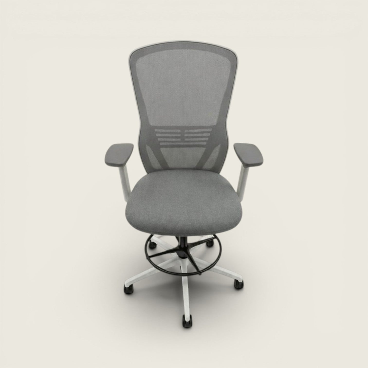 <tc>Senator</tc>Silla de dibujo Ousby en color gris - Restaurada