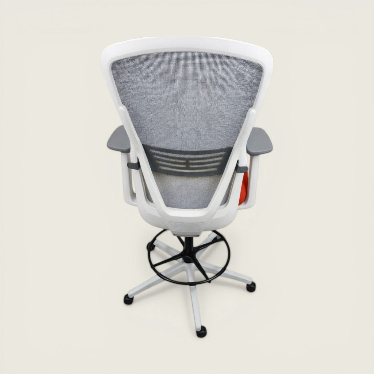 Senator: Ousby Draughtsman Chair in Red - Refurbished
