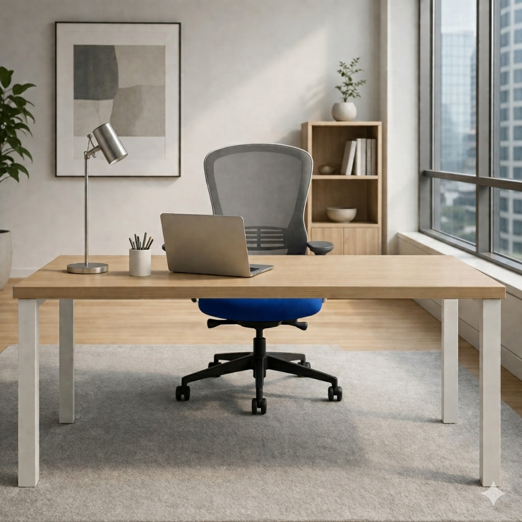 Senator: Ousby Task Chair in Blue - Refurbished