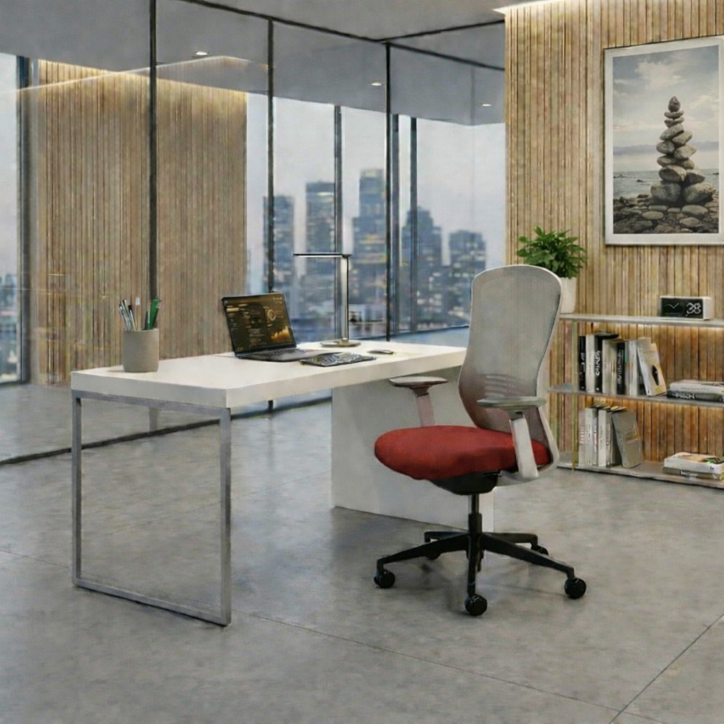 Senator: Ousby Task Chair in Red - Refurbished