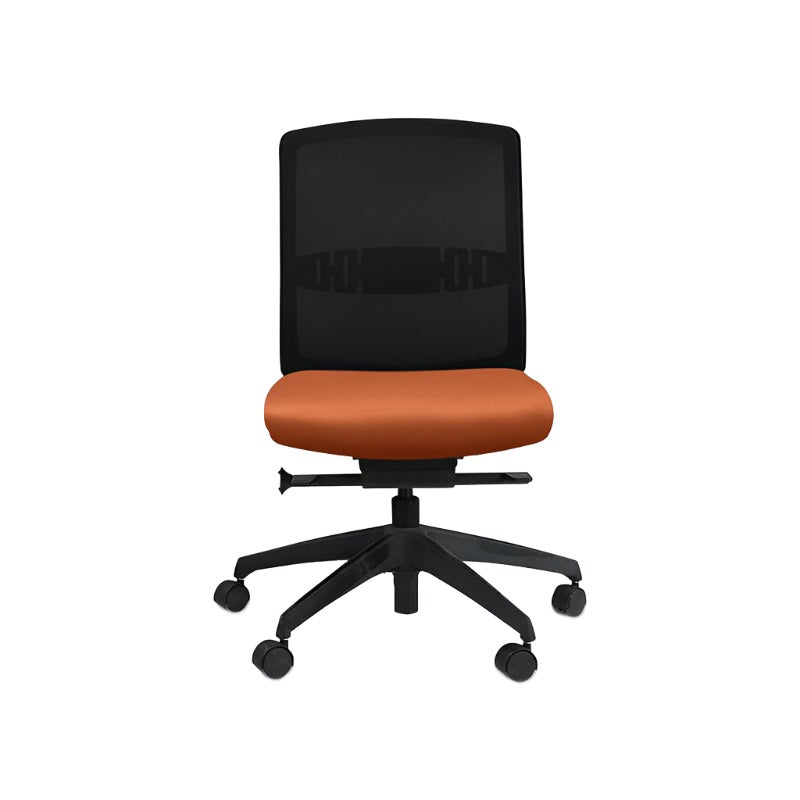 Steelcase: Silla operativa Reply (estructura negra) sin brazos - Reacondicionada