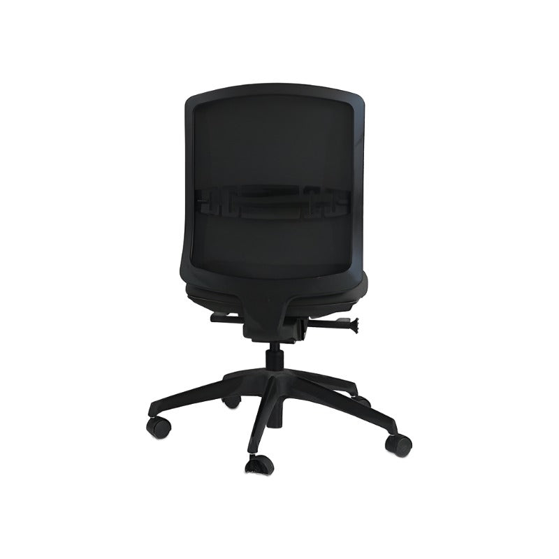 Steelcase: Silla operativa Reply (estructura negra) sin brazos - Reacondicionada