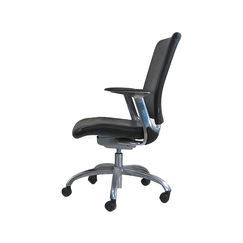 Verco: V-Smart High Back Leather Task Chair - Refurbished