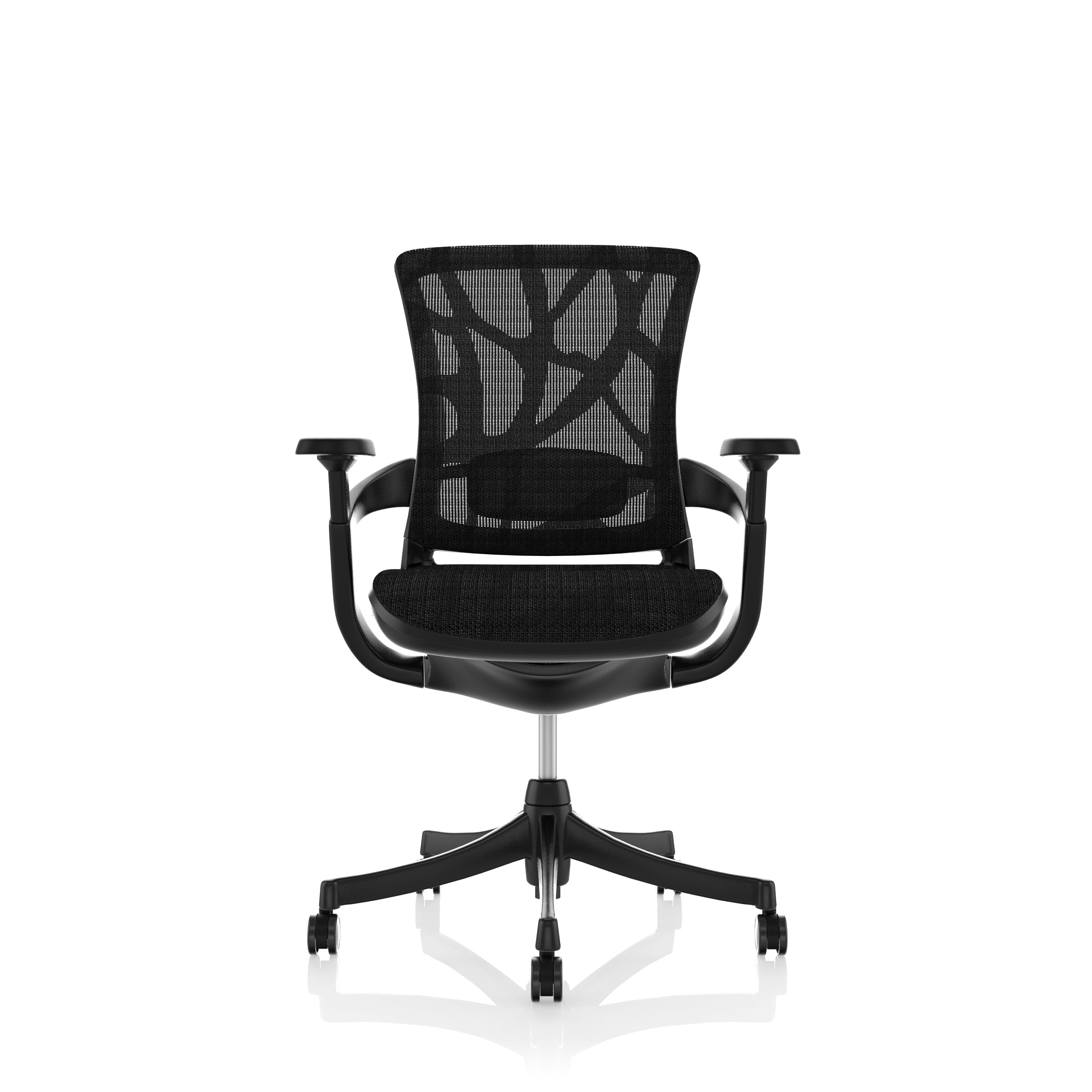 Asiento de confort: Silla de tareas de skate en negro - restaurado