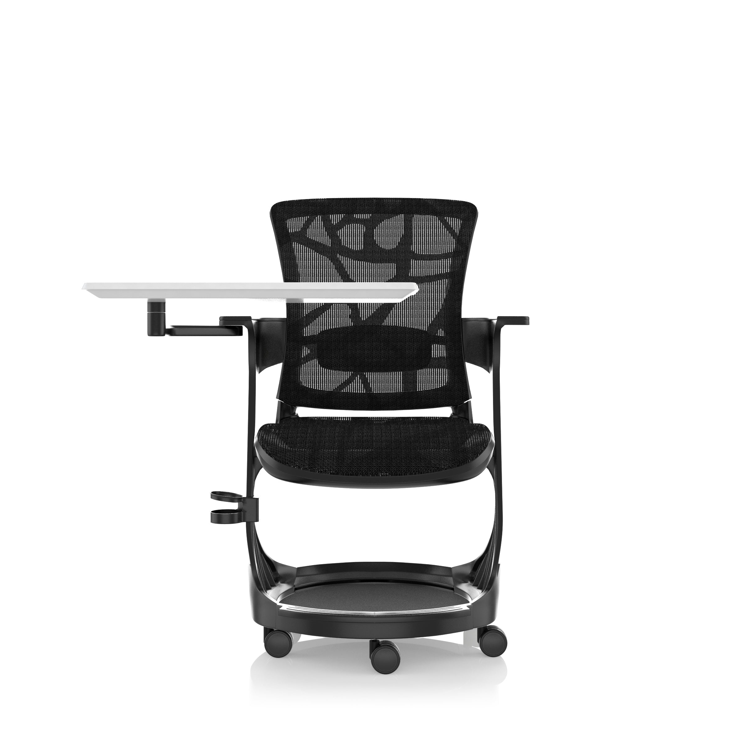 Asiento de confort: Silla de entrenamiento de tareas de skate en negro - restaurado